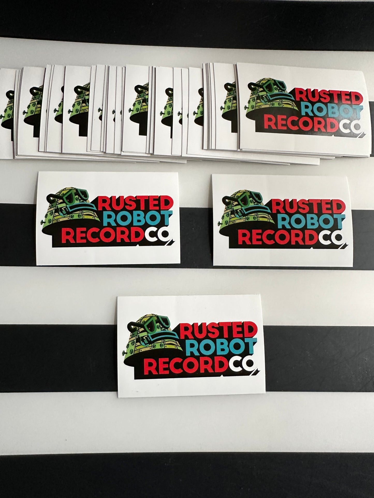 Rusted Robot Record Co. Stickers